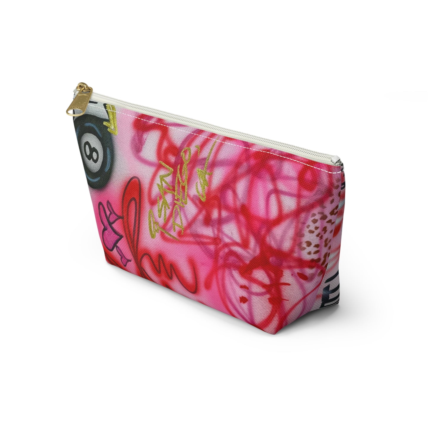"IT girl" airbrush makeup pouch