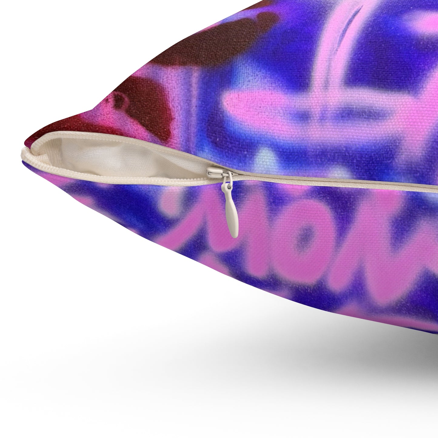"dream life" airbrush pillow