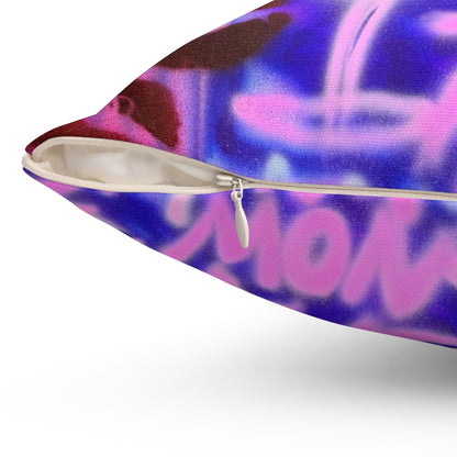 "dream life" airbrush pillow