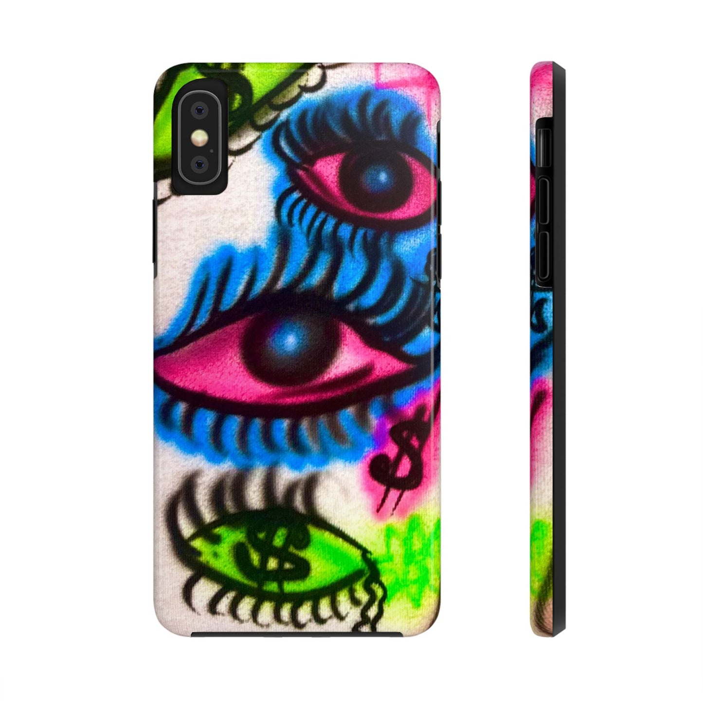"on the prize" airbrush iPhone case
