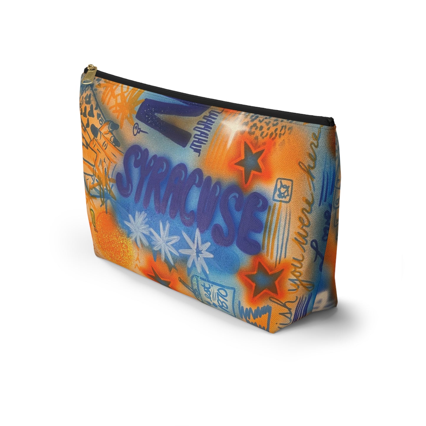 "syracuse" airbrush makeup pouch