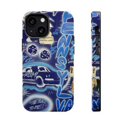 MagSafe "state college, pa" airbrush iPhone case