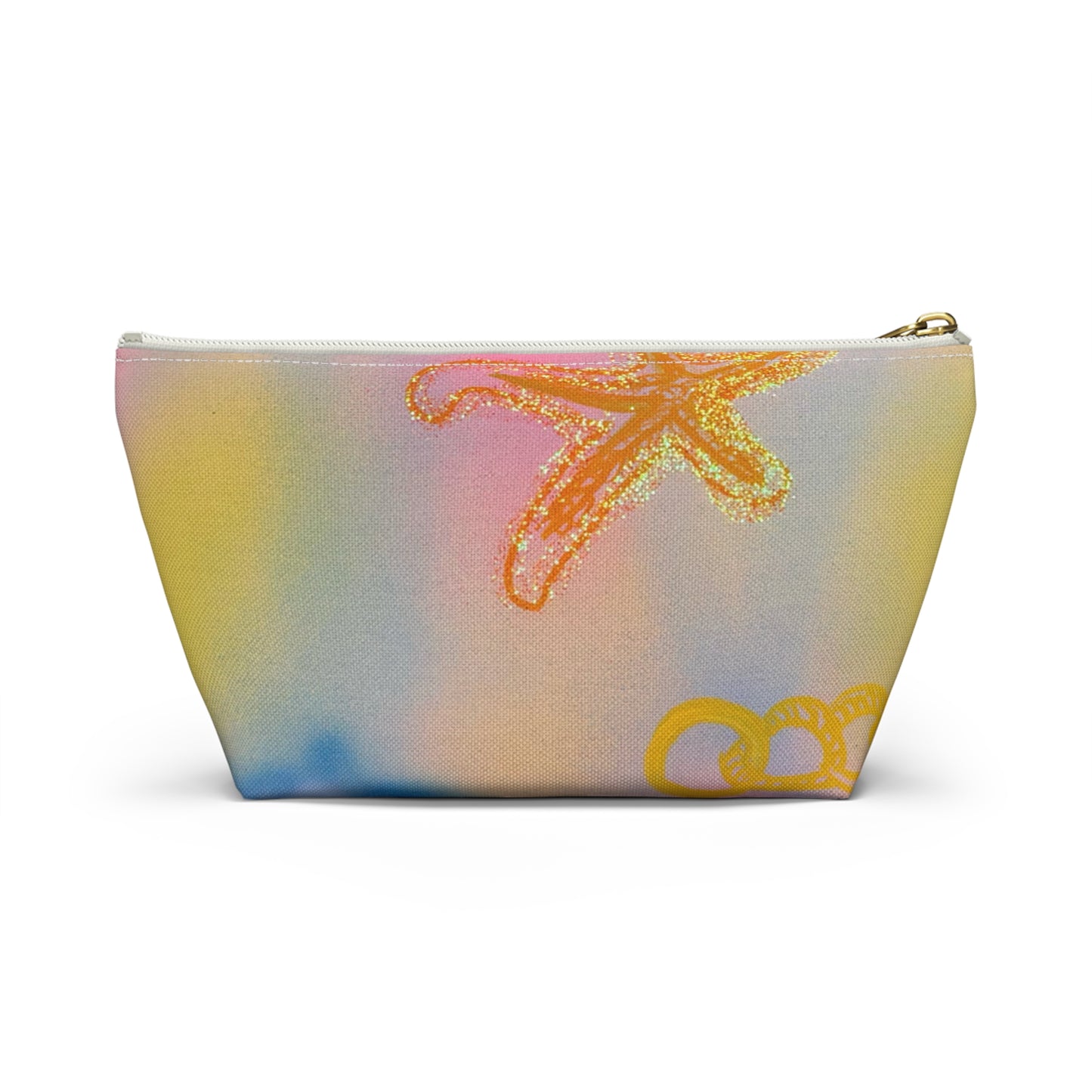 "sweet starfish" airbrush makeup pouch