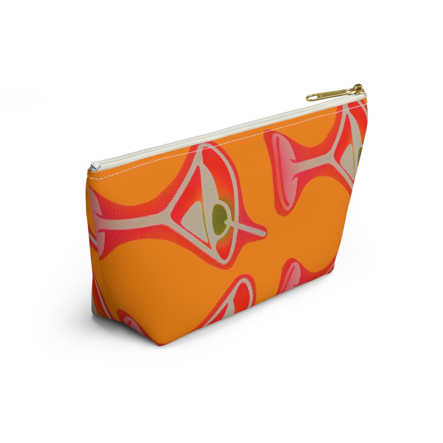 "shaken, not stirred" airbrush makeup pouch