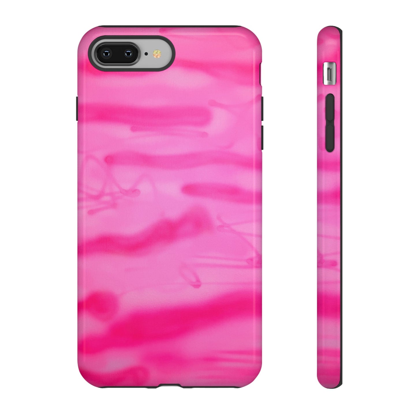 "pink camo" airbrush iPhone case