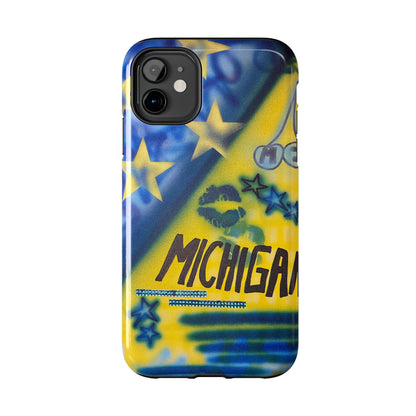 "ann arbor, michigan" airbrush iPhone case