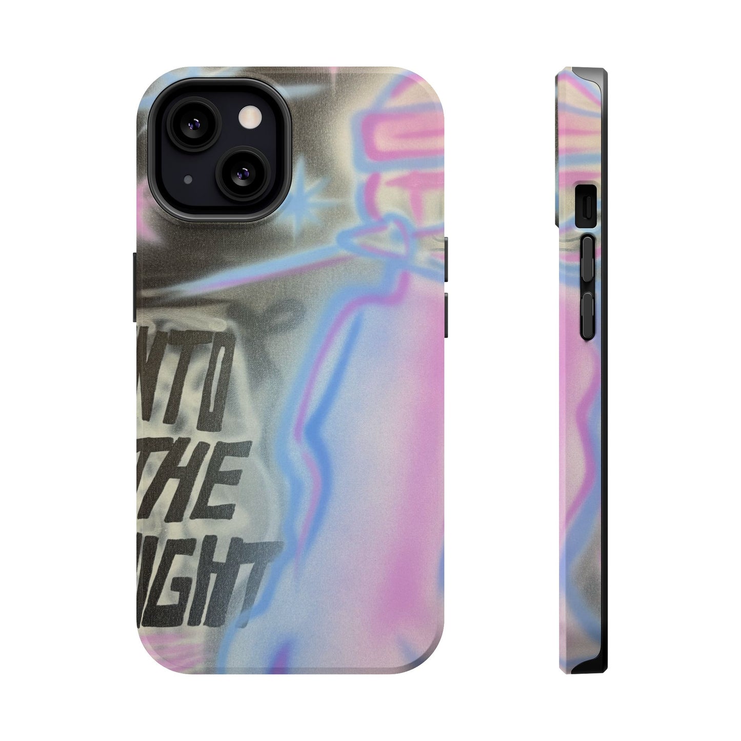 MagSafe "into the night pt. 2" airbrush iPhone case