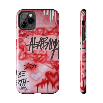 "alabama" airbrush iPhone case