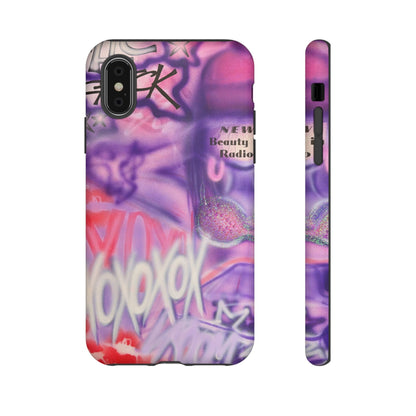 "mic check" airbrush iPhone case