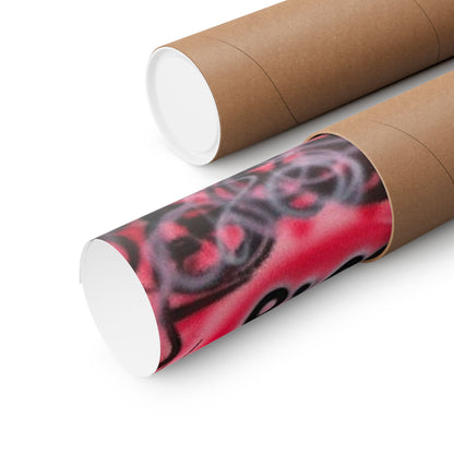 "lucky you! pt. 2" airbrush horizontal print