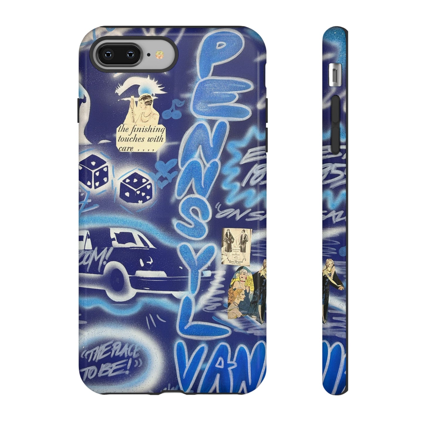 "state college, pa" airbrush iPhone case