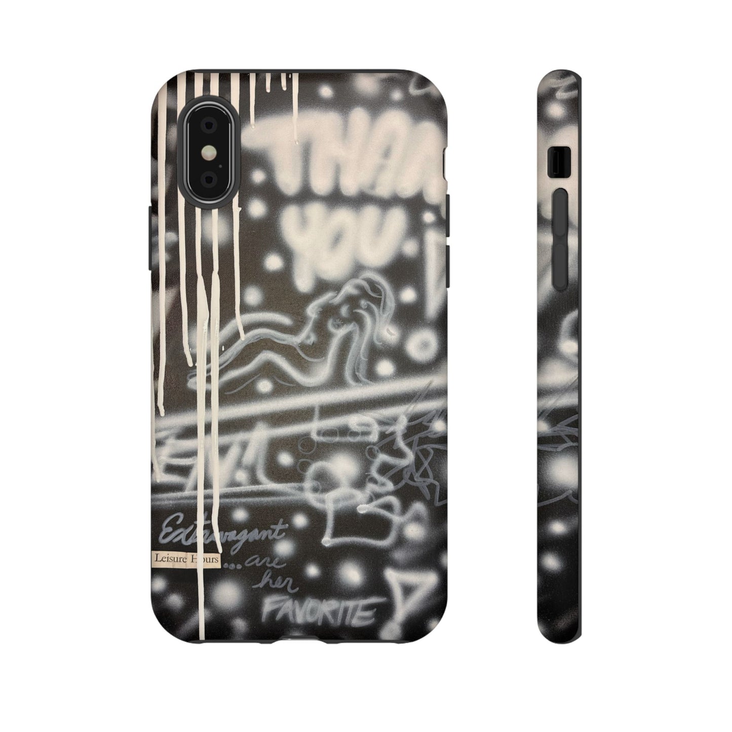 "extravagant leisure" airbrush iPhone case