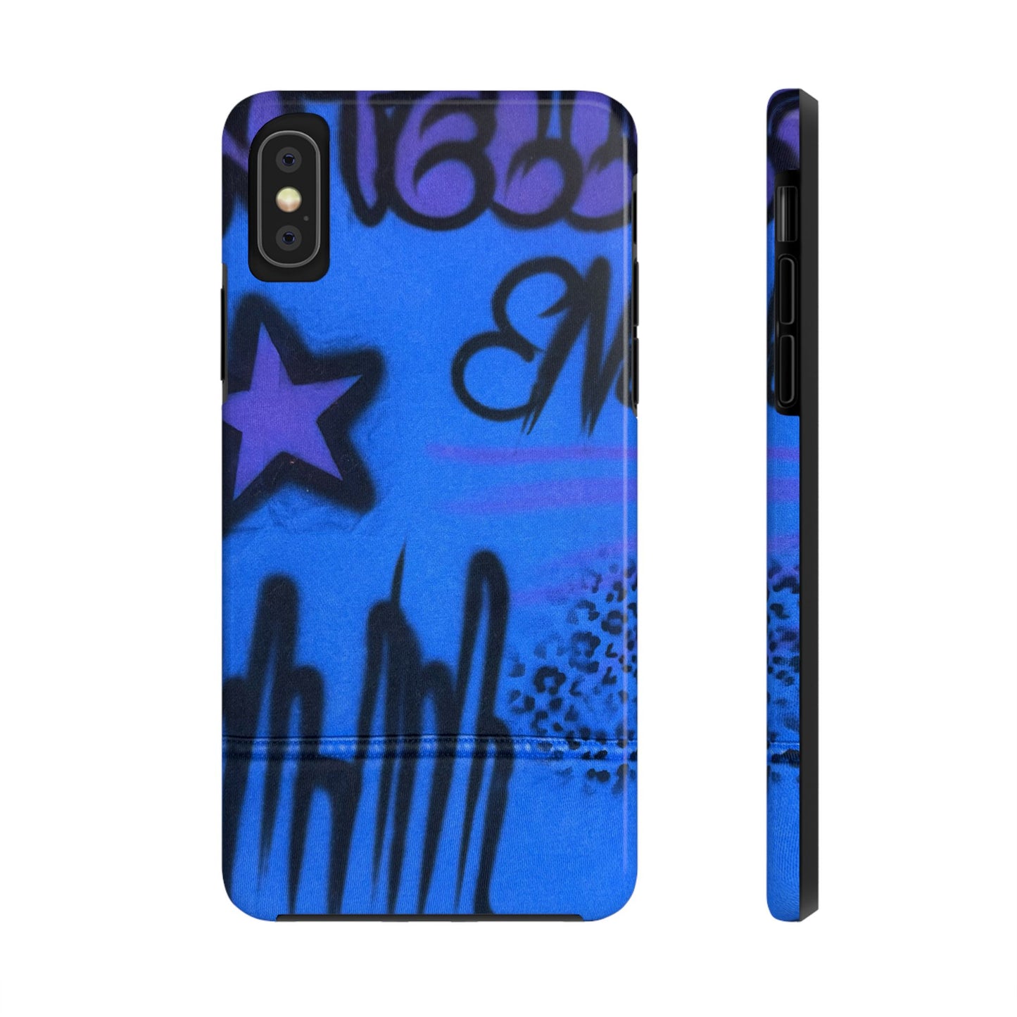 "infamous indigo" airbrush iPhone case