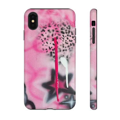 "pink cheetah" airbrush iPhone case