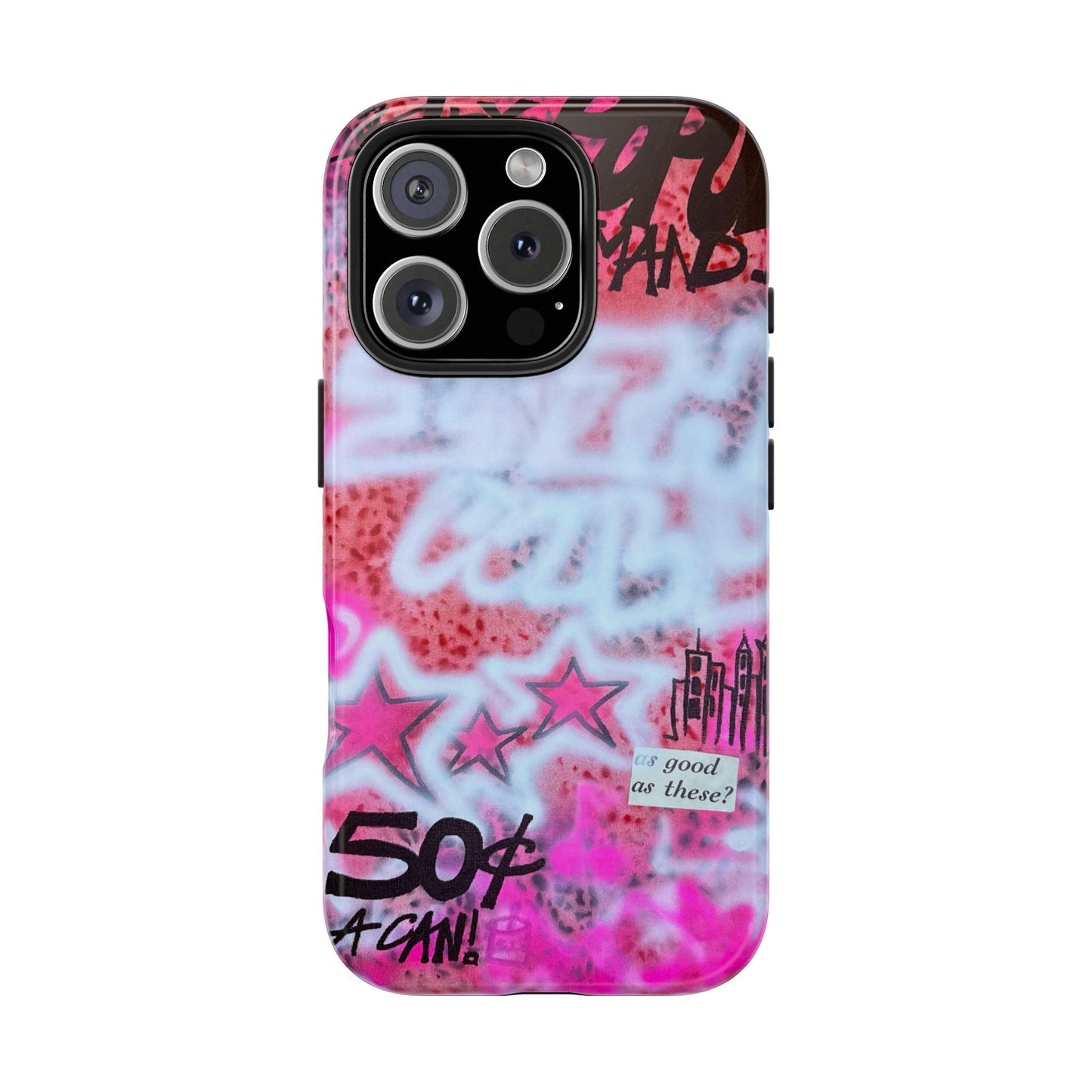 "in the wild" airbrush iPhone case