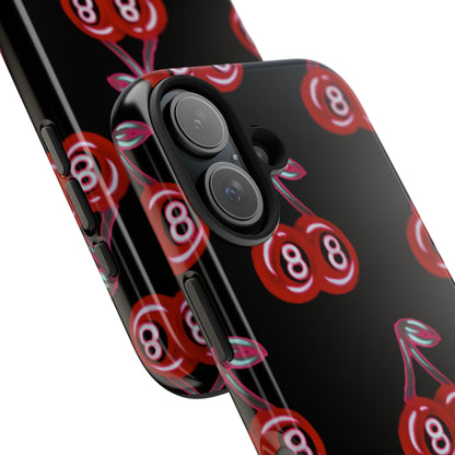 "black cherry 8ball" airbrush iPhone case