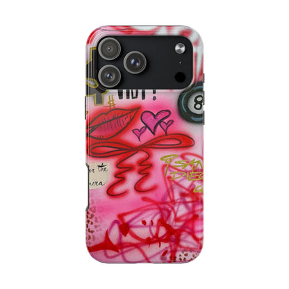 "IT girl" airbrush iPhone case