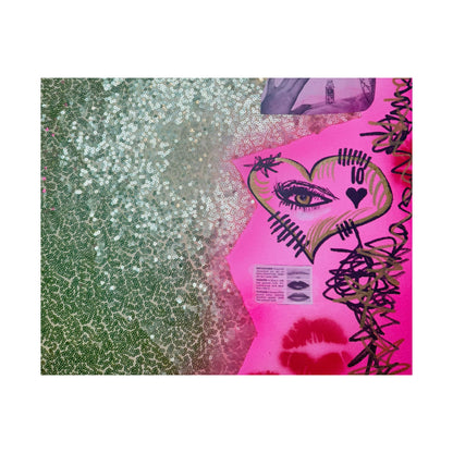 "glitter gloss" airbrush horizontal print