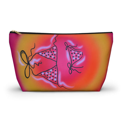 "glitter bikini" airbrush makeup pouch