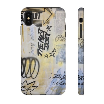"golden glacier" airbrush iPhone case