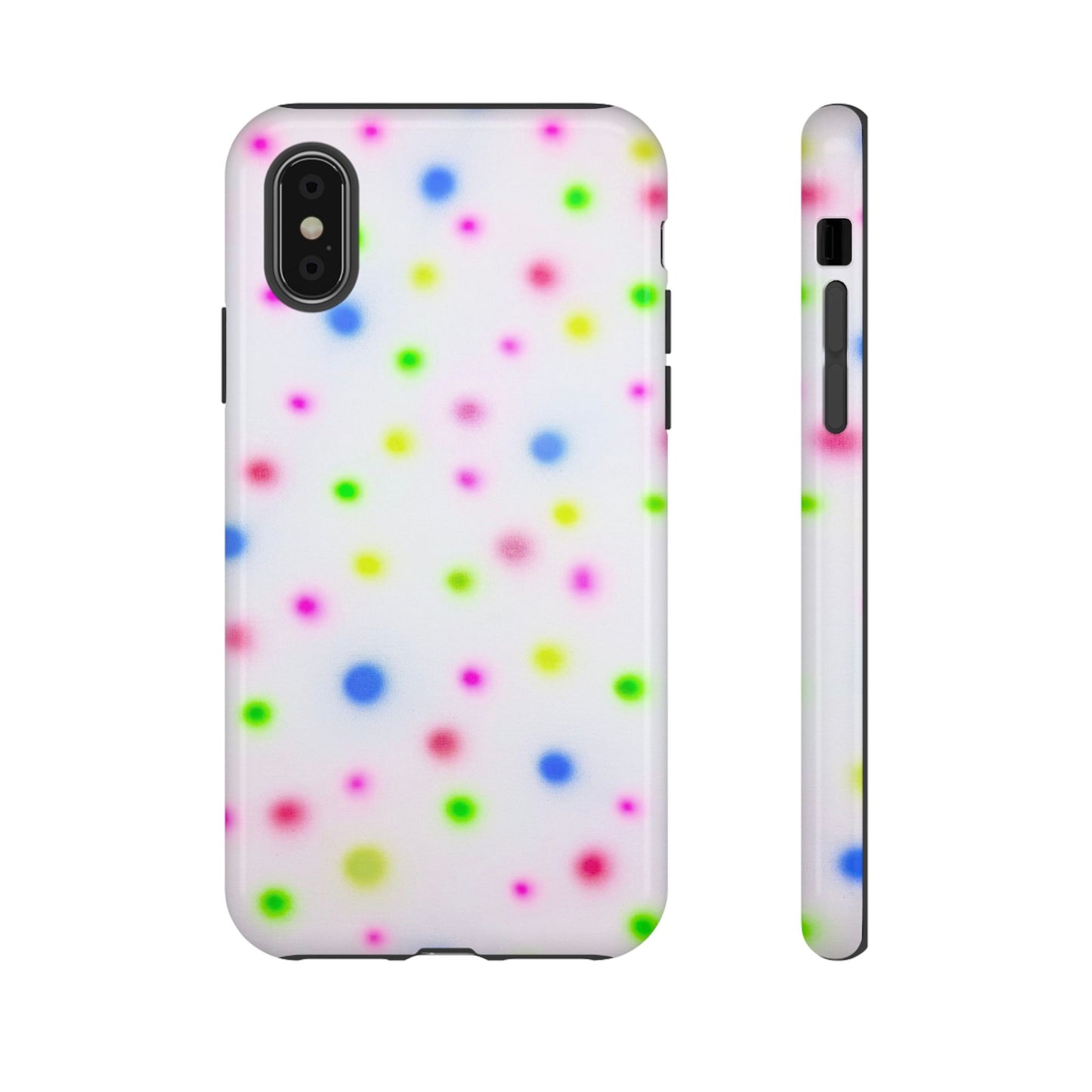 "birthday cake polka dot" airbrush iPhone case