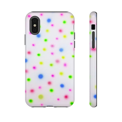 "birthday cake polka dot" airbrush iPhone case