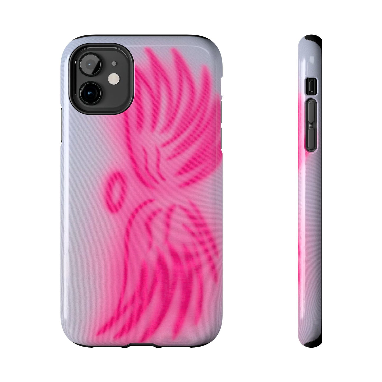 "angel wings" airbrush iPhone case