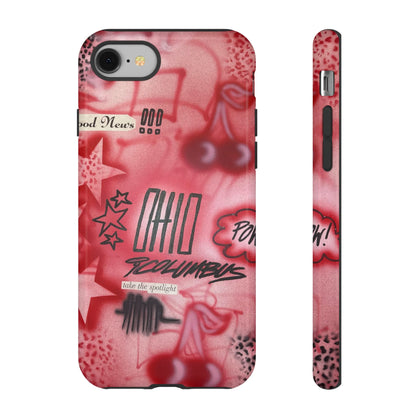 "columbus, ohio" airbrush iPhone case