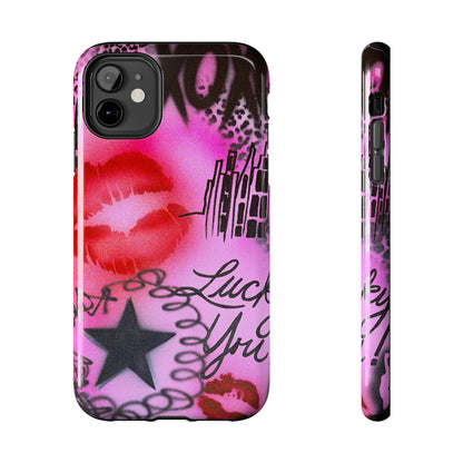"ulterior motive" airbrush iPhone case