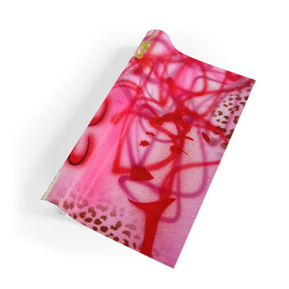 "IT girl" airbrush wrapping paper