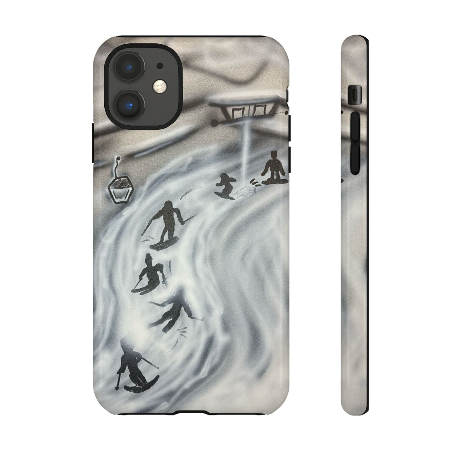 "arctic avalanche" airbrush iPhone case