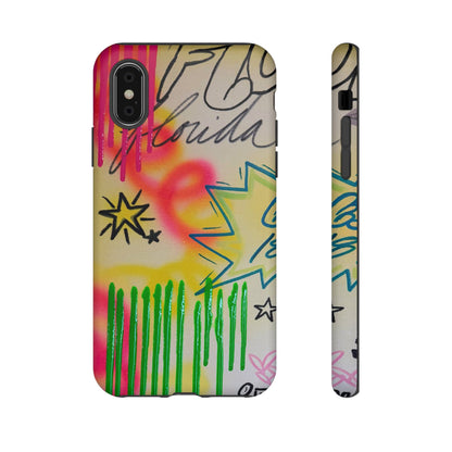"ferocious florida" airbrush iPhone case