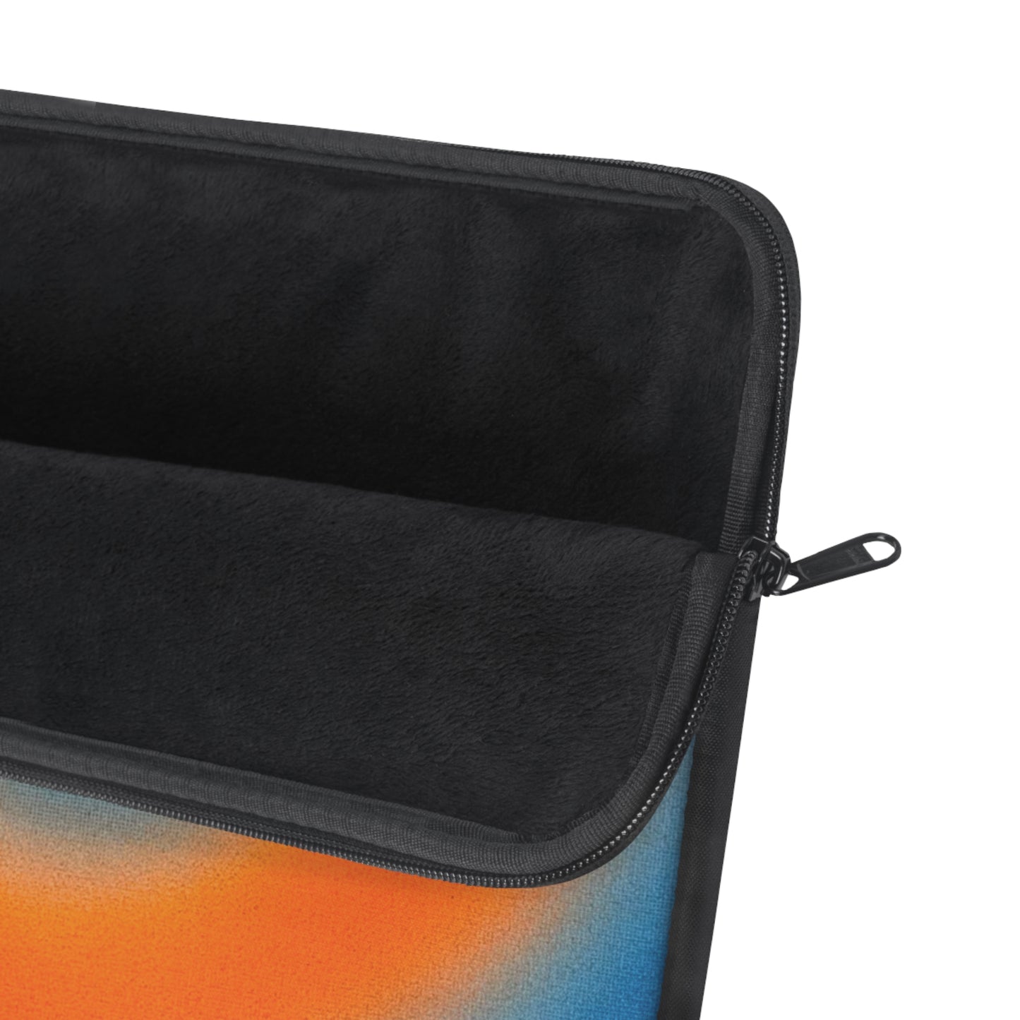 "citrus sky aura" airbrush laptop sleeve
