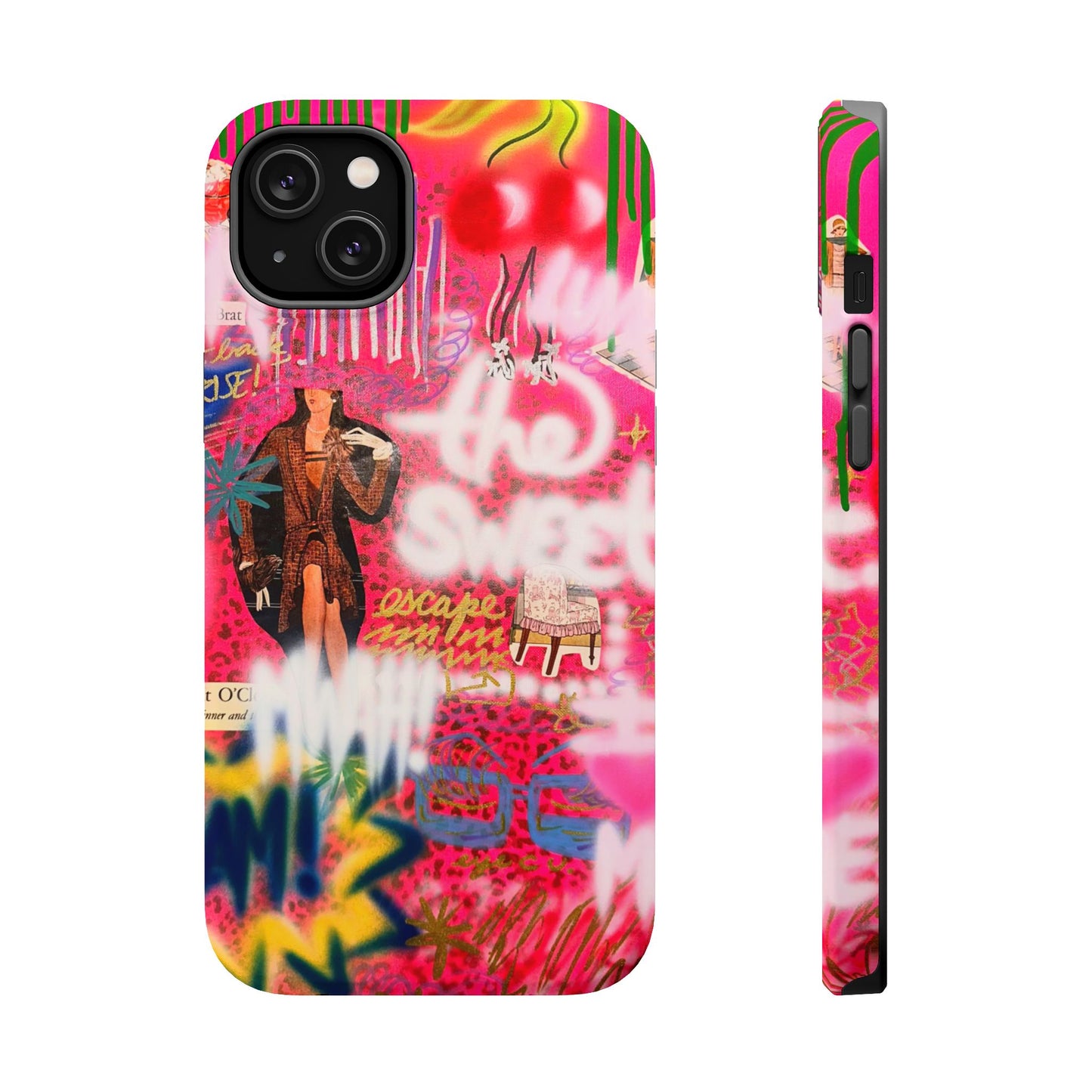 MagSafe "sweet escape" airbrush iPhone case