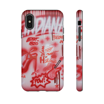 "indiana" airbrush iPhone case
