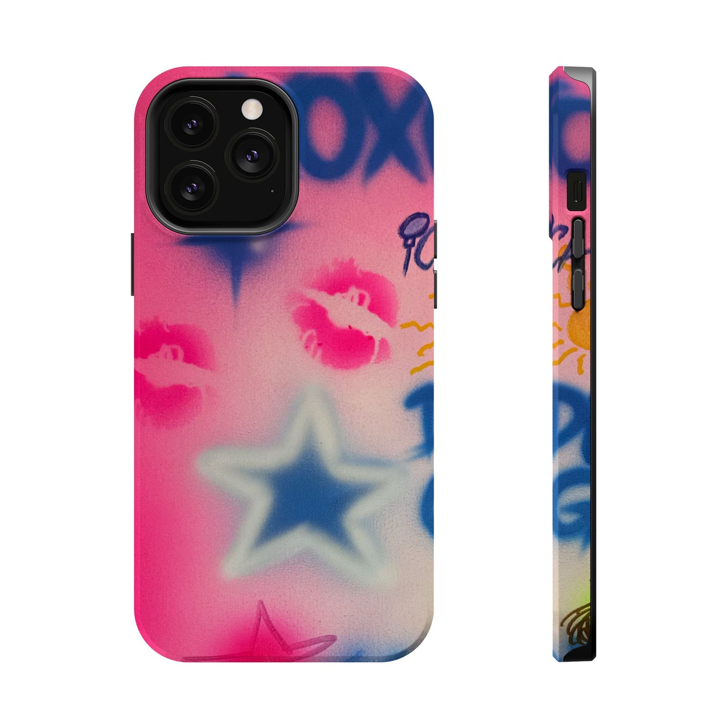 MagSafe "star symbol" airbrush iPhone case