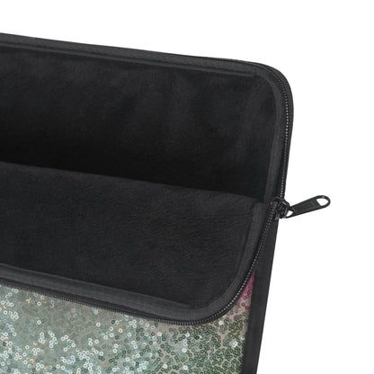 "glitter gloss" airbrush laptop sleeve