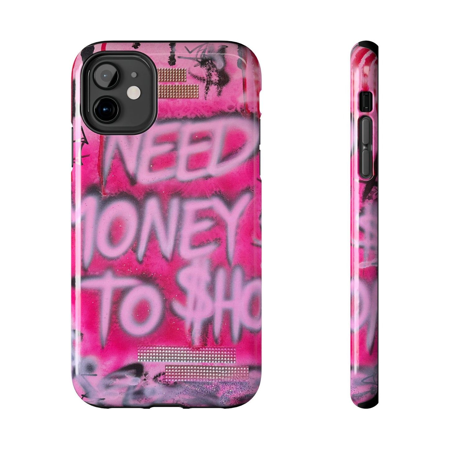 need $$ to shop airbrush iPhone case