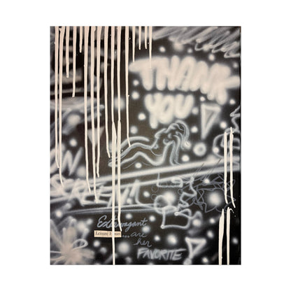 "extravagant leisure" airbrush rolled print