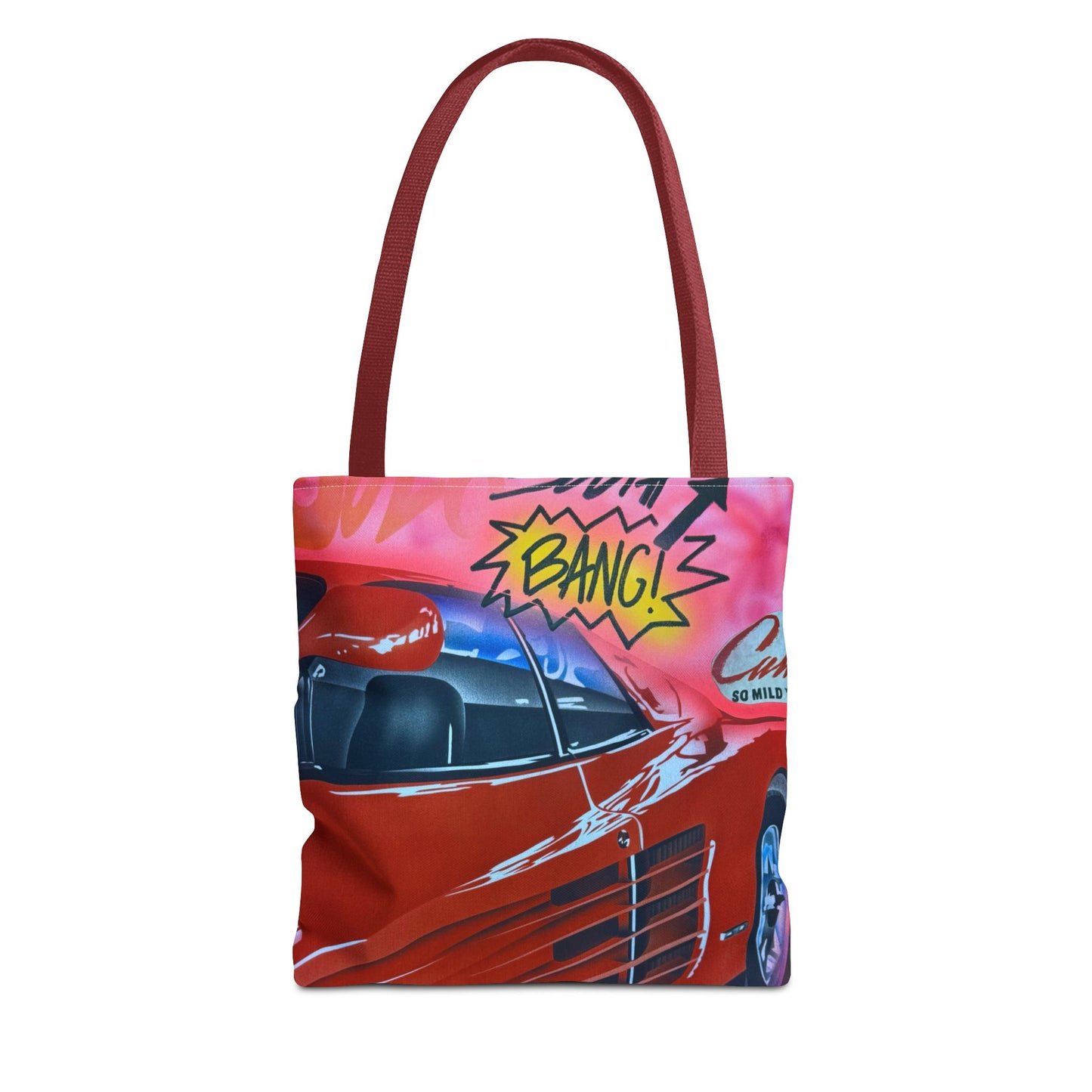 "miami momentos" airbrush tote bag