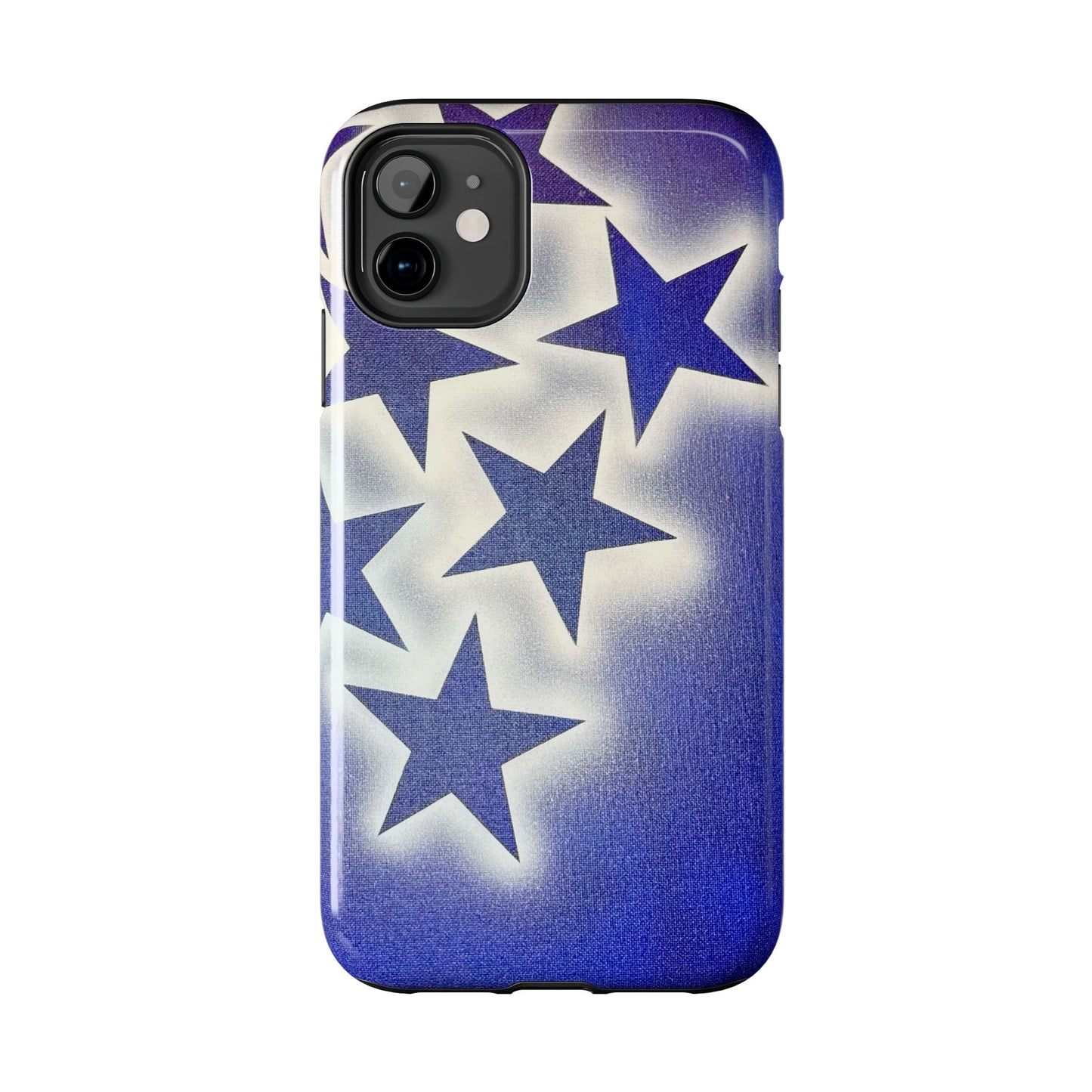 "frosted galaxy" airbrush iPhone case