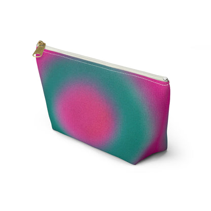 "watermelon swirl" airbrush makeup pouch