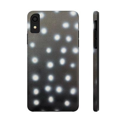 "coconut noir polka dot" airbrush iPhone case