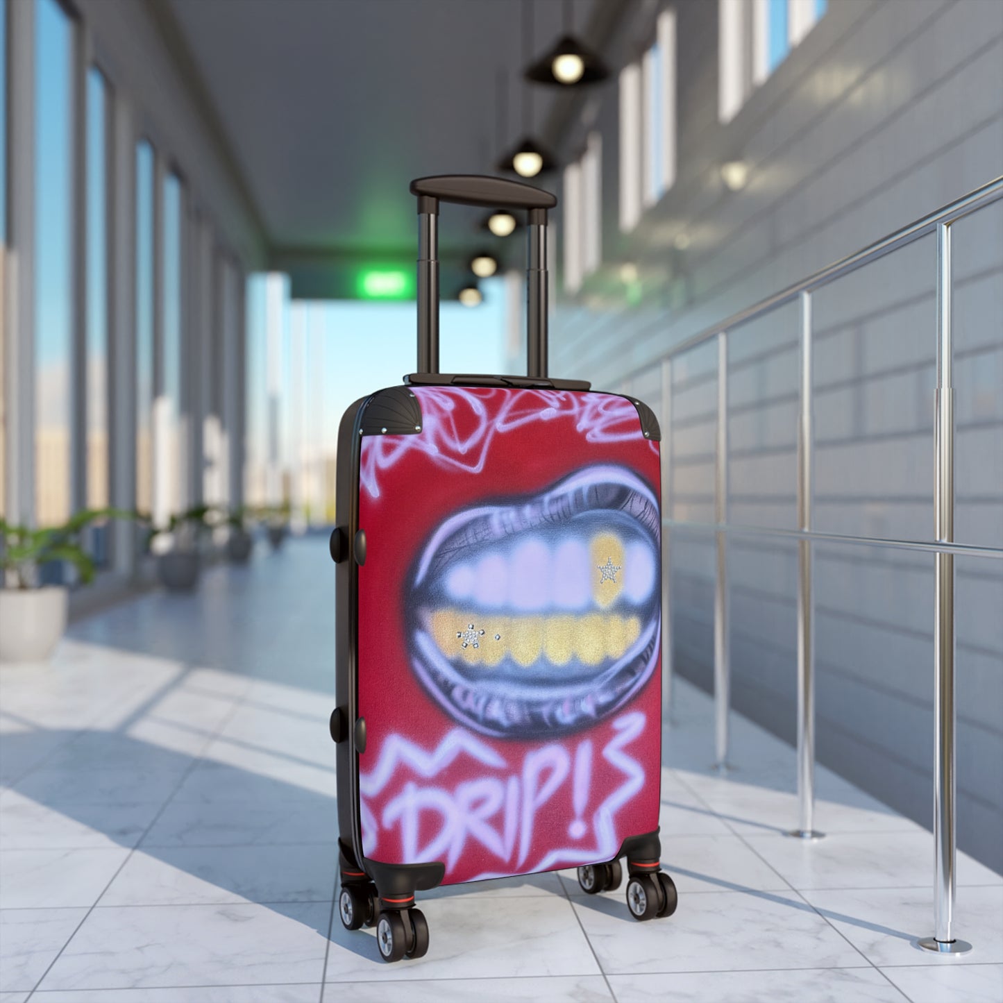 "tooth drip" airbrush suitcase