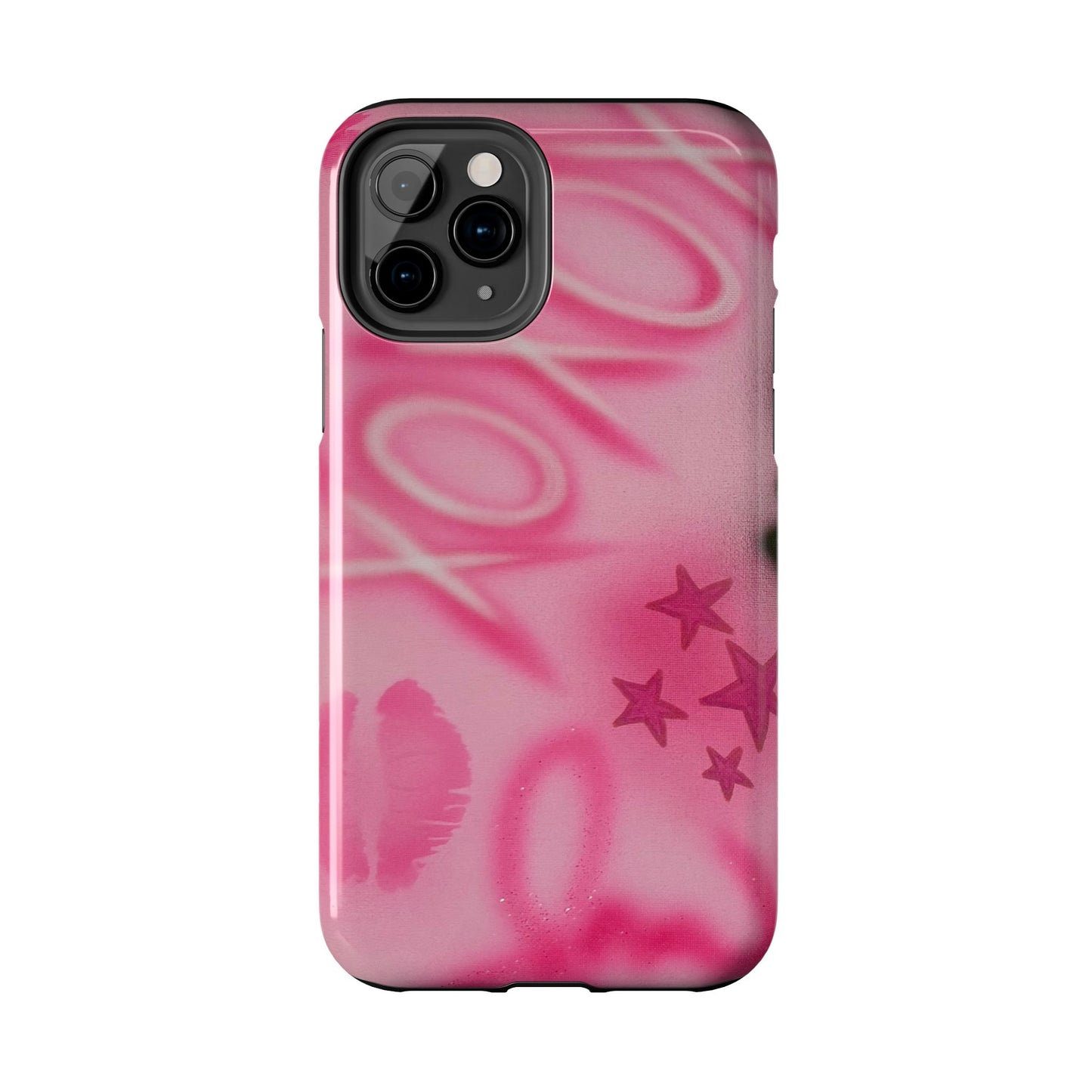 "perfectly pink" airbrush iPhone case