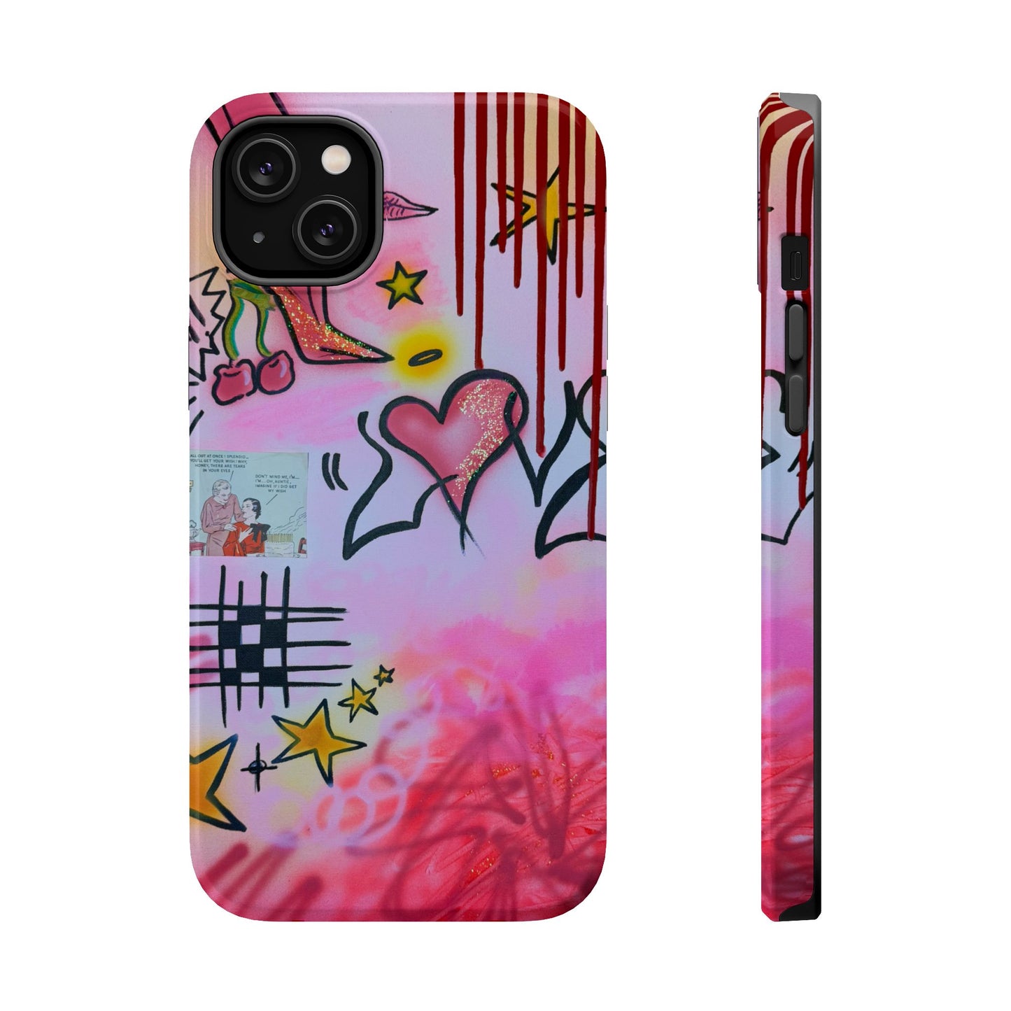 MagSafe "cherry. luvr" airbrush iPhone case