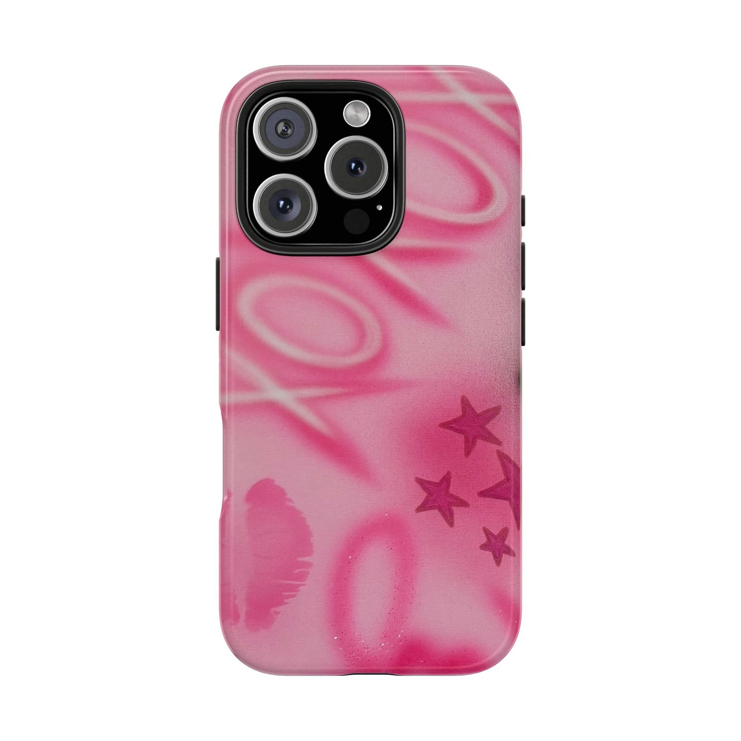 "perfectly pink" airbrush iPhone case