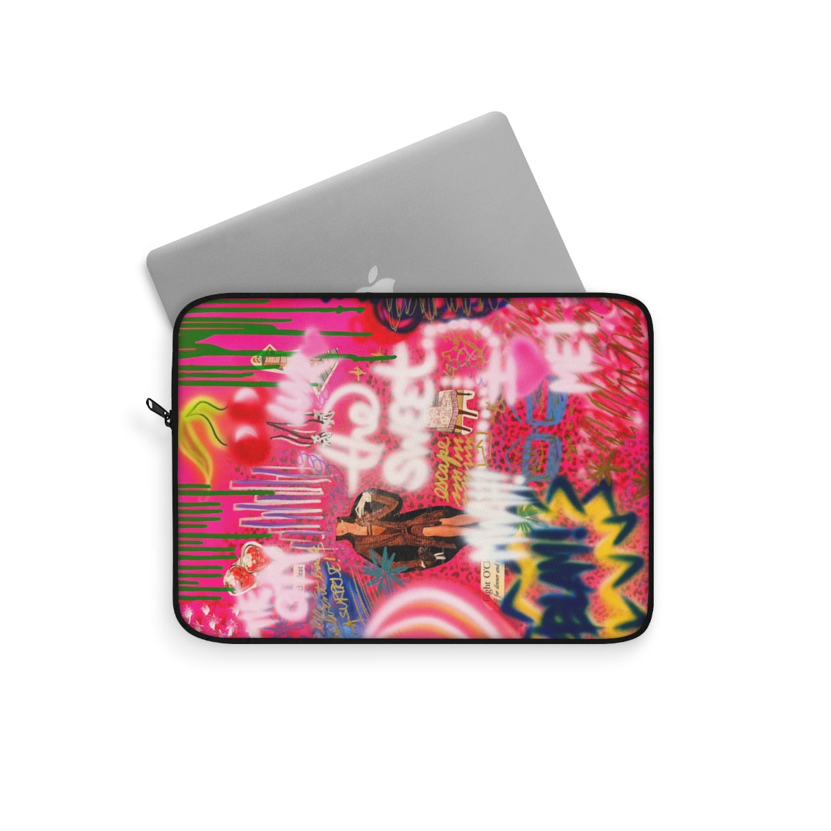 "sweet escape" airbrush laptop sleeve