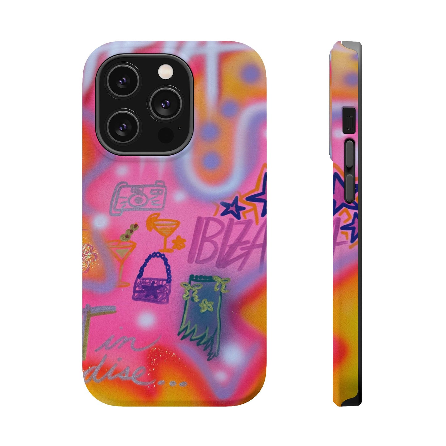 MagSafe "ibiza" airbrush iPhone case