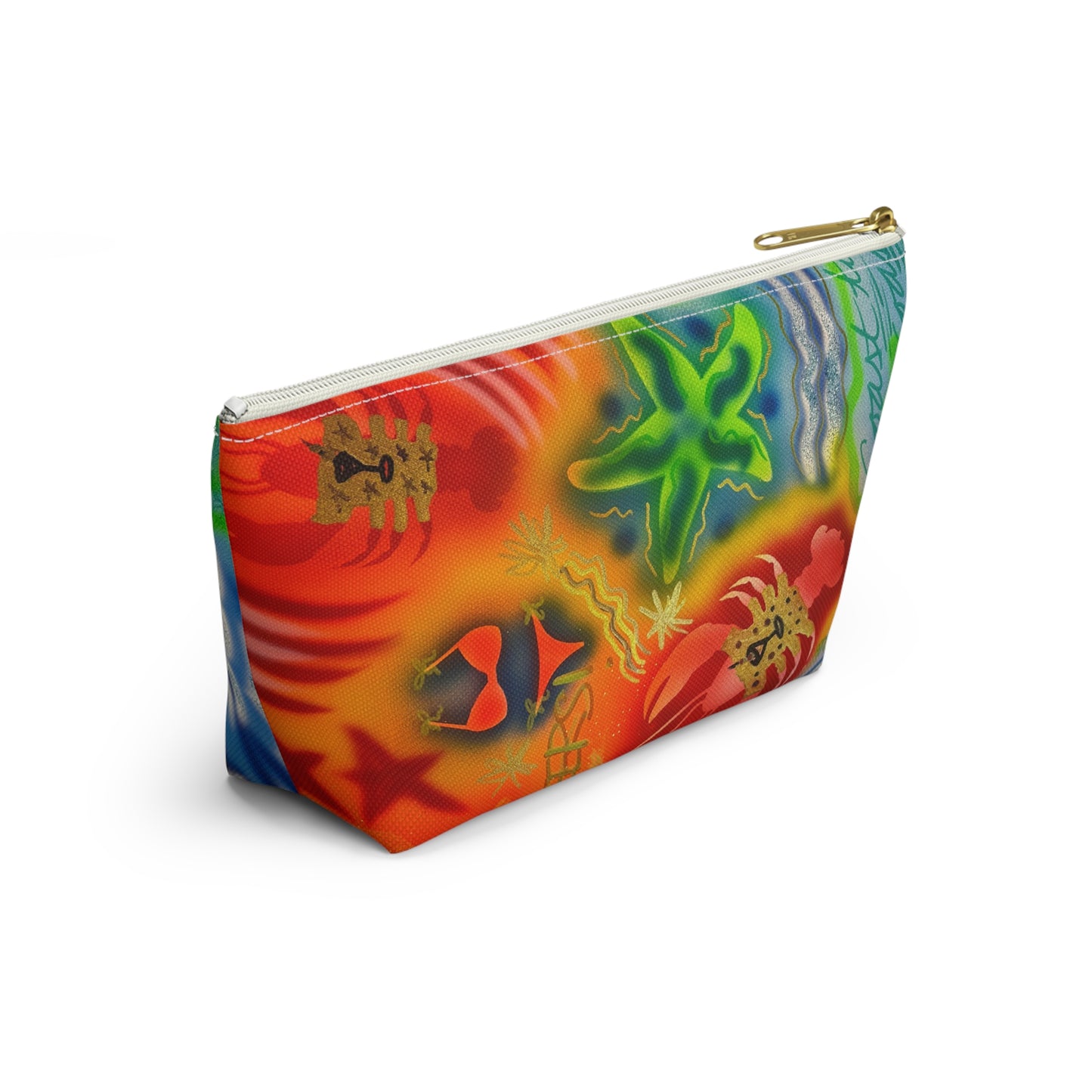 "tipsy lobster" airbrush makeup pouch
